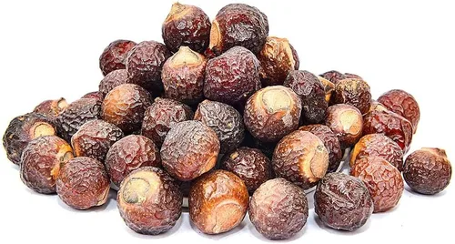 Vista 2 de Reetha Polvo 3.53 oz Nuez de Jabón Boondi Kottai Sapindus Mukorossi