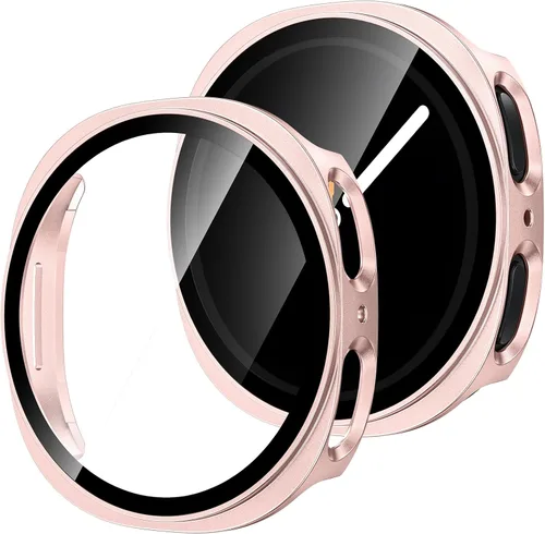 Vista 19 de Tensea [Paquete de 2]: Funda protectora de pantalla para Samsung Galaxy Watch FE 2024/5 2022/4 2021, accesorios de 1.57 pulgadas, cubierta