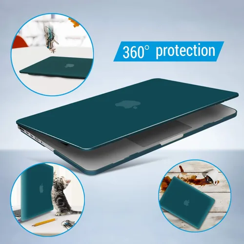 Vista 99 de IBENZER - Compatible con Funda para MacBook Pro de 13 Pulgadas 2015 2014 2013 Finales 2012 A1502 A1425, Carcasa Rígida con Cubierta para Teclado