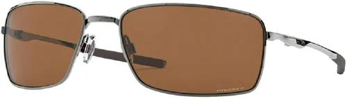 Vista 2 de Oakley Square Wire OO4075 Sunglasses For Men BUNDLE Leash Designer iWear Care Kit