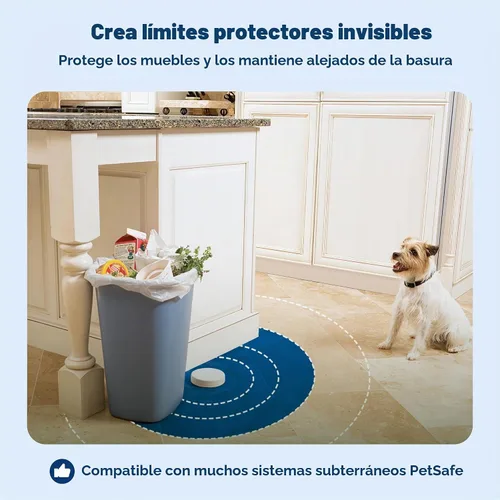 Vista 3 de Barreras para mascotas con rango ajustable Pawz Away de PetSafe, para gatos y perros, estimulación estática