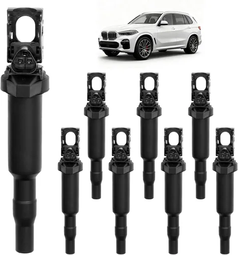 Vista 10 de HQPASFY Paquetes de Bobina de Encendido y Bujías (Set de 6) Compatibles con 2006-2013 BMW 328i/530i/X3/X5/128i/325xi/330i/330xi/525xi/528i/530xi