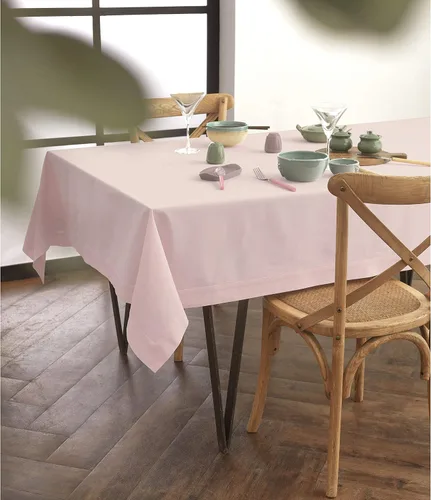 Vista 20 de Solino Home Mantel de lino de algodón, cuadrado negro, Dru 52 x 52 pulgadas