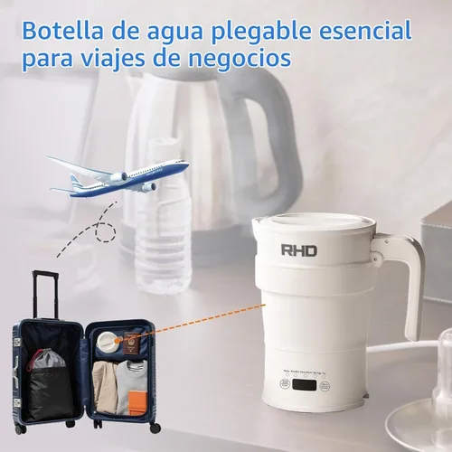 Vista 6 de Hervidor eléctrico plegable del viaje, caldera multifuncional 110V