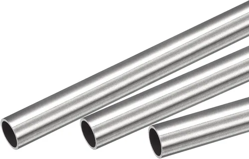 Vista 38 de uxcell Tubo capilar del acero inoxidable 304, tubería gruesa del metal de la longitud de la pared de 820.2 ft m del OD 18.0 ft m x 0.7 ft m
