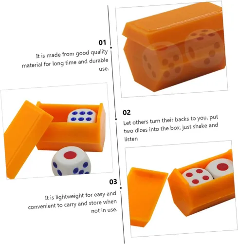 Vista 8 de 10 juegos de dados creativos grandes, kit de dados de rendimiento para fiestas