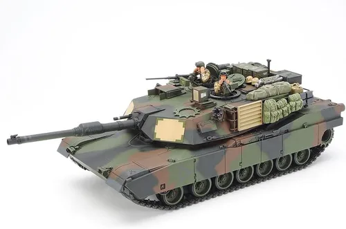 Vista 4 de Juego para Tamiya Modelos M1 A2 ABRAMS