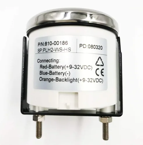 Vista 3 de Samdo Medidor de Horas Impermeable de 52mm 2" 9-32V con Retroiluminación para Barco Marino