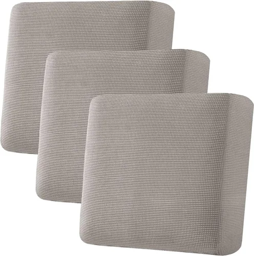 Vista 331 de H.VERSAILTEX Fundas de Cojín de Asiento Individuales Super Elásticas Fundas de Sofá Fundas de Cojín de Sofá Fundas Deslizables Juegos Tela de Sarga