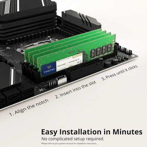 Vista 7 de Timetec 8 GB DDR4 2400 MHz PC4-19200 sin ECC sin búfer 1.2 V CL17 1Rx8 de rango único 288 pines UDIMM módulo de memoria RAM de actualización para PC