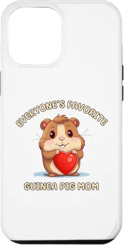 Vista 6 de iPhone 15 Funny Everyone's Favorite Guinea Pig Mom Mother Case
