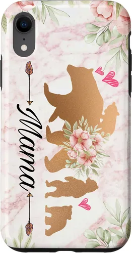 Vista 25 de Mama Bear & Cubs Design Phone Grip - Funda para iPhone 17 de 3 niños