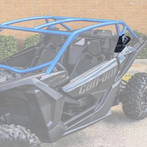 Vista 4 de HAKA TOUGH Cubierta de plástico con moldura de jaula trasera para Can Am Maverick X3 / X3 Max 2017-2022, accesorios de placa de protección de pilar