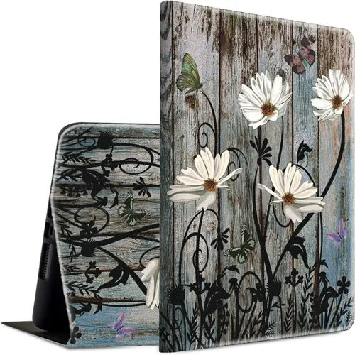 Vista 13 de Funda para Samsung Galaxy Tab S6 Lite de 10.4 pulgadas, versión 2022/2020, ligera, funda inteligente de piel sintética con soporte ajustable