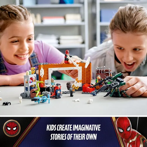 Vista 4 de LEGO Marvel Spider-Man en el Taller del Sanctum 76185 Kit de construcción (355 piezas)