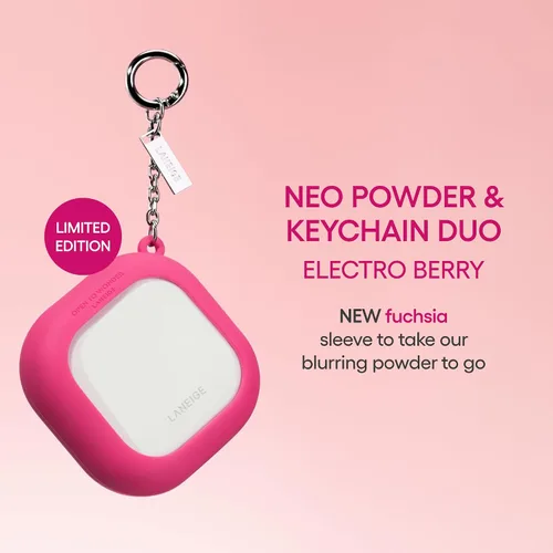 Vista 2 de LANEIGE Neo Blurring Powder: Korean Oil-Control Compact with Pore Blurring, Smoothing Finish & Travel-Friendly, No-Spill Packaging 2-Transparente
