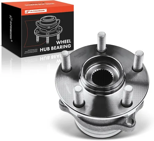 Vista 10 de Rodamiento de rueda trasera A-Premium y conjunto de cubo con 5 lengüetas Compatible con Subaru Forester 2014-2018, Impreza 2012-2021, Crosstrek