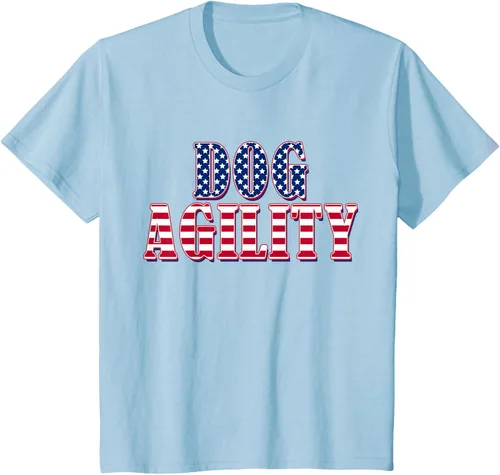 Vista 9 de Dog Agility American Flag - Camiseta de agilidad para perros, Negro