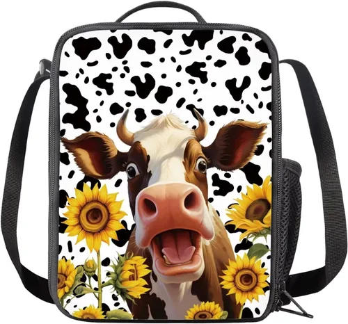 Vista 28 de INSTANTARTS Axolotl - Bolsa de almuerzo para niños, reutilizable, aislada, térmica, bolsa de almuerzo, bolsa de comida para niñas