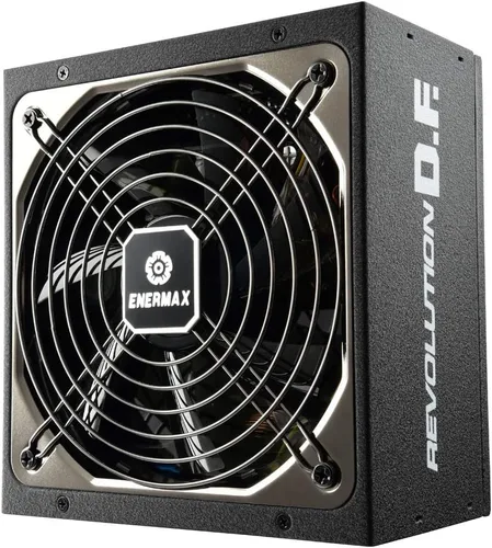 Vista 8 de ENERMAX Revolution III 850 - Fuente de alimentación PC totalmente modular - 850 vatios - 80 Plus Gold - 600 W 12V-2x6 Conector - 100% Capacitores