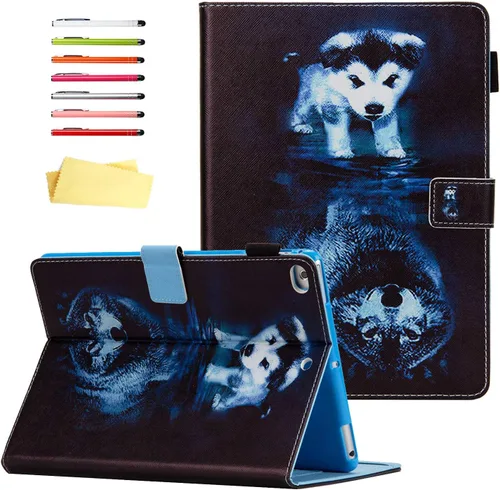 Vista 35 de Funda para iPad de 6ª/5ª generación de 9.7 pulgadas 2018/2017, para iPad Air 2/Air 1 con soporte, soporte para lápices, bolsillo