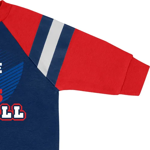 Vista 3 de Gerber NFL - Pijama unisex con pies de equipo de la NFL para dormir y jugar