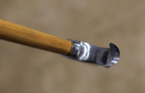 Vista 7 de Bearded/hacha hacha combinado con cuchilla curva para Adze – Bol Makers Tool- Raro.