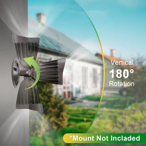 Vista 3 de LED Bullet Spotlight 25W/20W/13W & 3CCT Selectable Landscape Flood Light