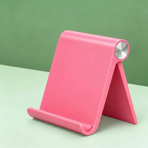 Vista 24 de Soporte para tableta, soporte plegable ajustable para teléfono celular, compatible con la mayoría de iPad y teléfonos inteligentes, accesorio