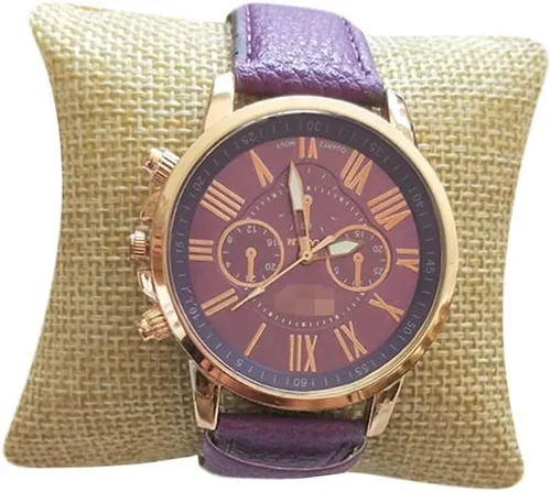 Vista 4 de QUUPY 6 unidades pequeñas de lino para reloj de pulsera de joyería, cojines para brazalete, tobillera, colgantes, aretes y collares, organizador