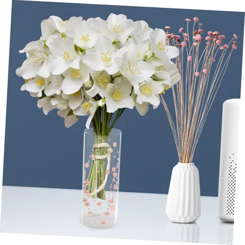 Vista 3 de IMIKEYA Cuerdas de perlas artificiales para decoración de jarrón, cuentas de perlas flotantes para manualidades, boda, Navidad, decoración