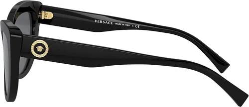 Vista 2 de Versace Woman Sunglasses Black Frame, Dark Grey Lenses, 54MM