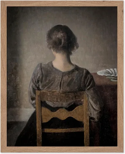 Vista 79 de Poster Master Póster de pintura vintage de The Keynote - Impresión retro de mujer a pie - Arte impresionista - Regalo para hombres y mujeres