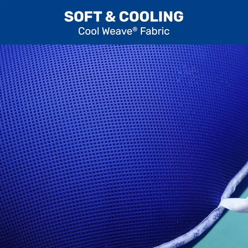 Vista 3 de Aqua Campania Ultimate - Flotador de piscina 2 en 1 – Extra grande – Flotadores inflables de piscina para adultos con respaldo ajustable