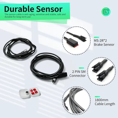 Vista 3 de E-Bike MS-BK-2R Sensor de corte de freno SM/Conector impermeable Bicicleta eléctrica Corte de bicicleta eléctrica Sensor de freno hidráulico