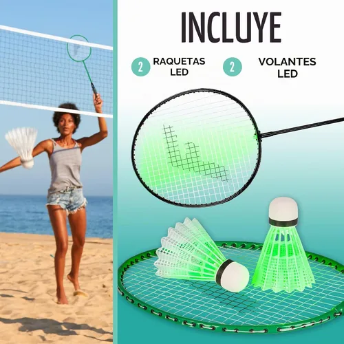 Vista 2 de Franklin Sports Badminton Racket + Birdie Set - Replacement Badminton Equipment for Kids + Adults - 2 Player - 4 Player Badminton Racket Sets