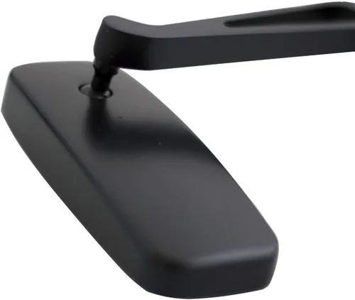 Vista 4 de 1 par de espejos rectangulares negros para motocicleta compatibles con Yamaha Vmax 1200 1991