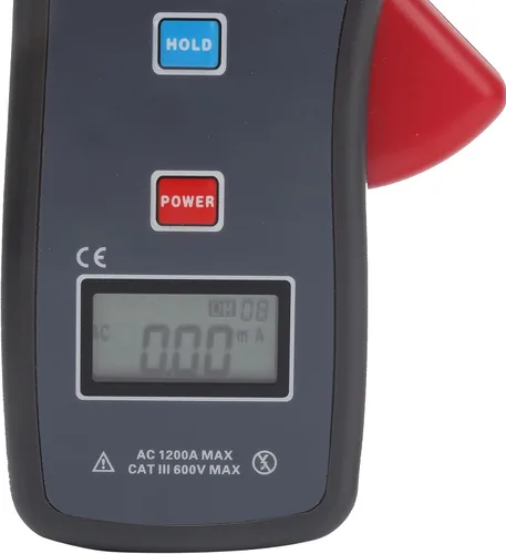 Vista 9 de Eujgoov Probador de corriente de fuga, amperímetro de medidor de corriente de abrazadera de fuga digital con interfaz USB, mandíbulas de 2.677 in