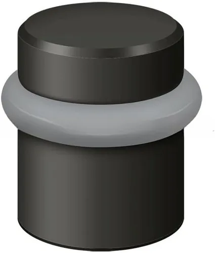 Vista 5 de Deltana UFB4505U10B Parachoques de piso universal redondo de latón macizo de 1 1/2 pulgadas Oil Rubbed Bronze