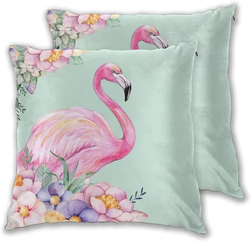 Vista 18 de Juego de 2 fundas de almohada de primavera y verano, diseño de libélula y flor, fundas para sofá, oficina, dormitorio, decoración del hogar, 16 x 16