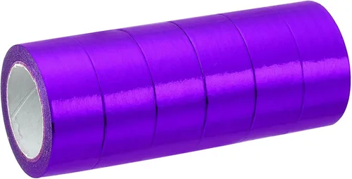 Vista 9 de PATIKIL Cinta adhesiva metálica Washi de 0.591 in x 16.4 ft, paquete de 6 calcomanías adhesivas de papel de arte para bricolaje, manualidades, Azul