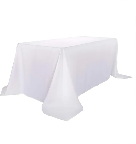 Vista 77 de Ascoza Paquete de 2 manteles cuadrados negros de tela de poliéster de 52 x 52 pulgadas para bodas, banquetes, restaurantes y fiestas