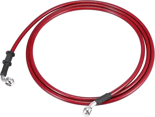 Vista 36 de Motoforti Universal 40 cm 15.75" Manguera de Aceite para Freno y Embrague de Motocicleta, Tubo de Línea Hidráulica Reforzada, Acero Inoxidable Negro