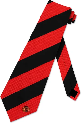 Vista 4 de Eagles Wings Blackhawks Ties Chicago Mens NHL Neckties Multi