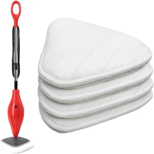 Vista 5 de Clean Co. - 2 almohadillas de repuesto de microfibra compatibles con bolsillo de vapor para Dirt Devil AD50000 PD20000 PD20000B