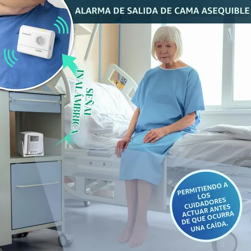 Vista 2 de Alarma inalámbrica para cama con sensor de movimiento y buscapersonas
