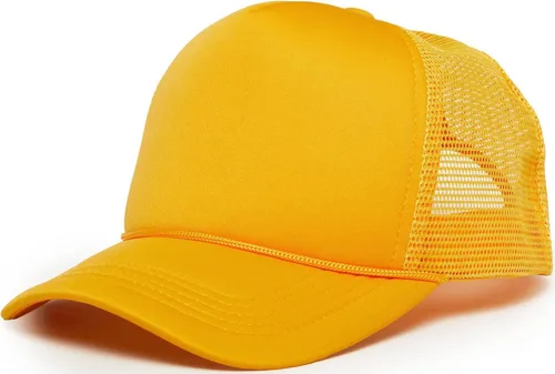 Vista 80 de Funky Junque Sombrero de camionero ligero Snapback de espuma de malla en Negro/Negro