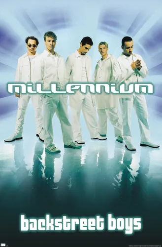Vista 11 de Trends International Backstreet Boys - Póster de pared del milenio, 22.4 pulgadas de largo x 14.7 pulgadas, versión enmarcada en madera de granero