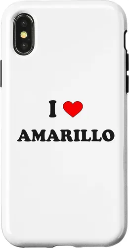 Vista 5 de I Heart Amarillo I Love Amarillo City Case for iPhone 16