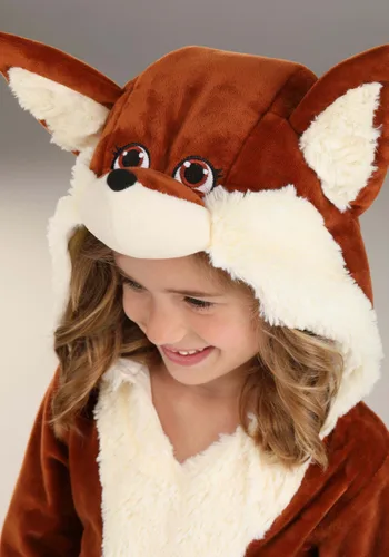 Vista 3 de Disfraz de Vestido de Zorro para Niños Pequeños Multicolor